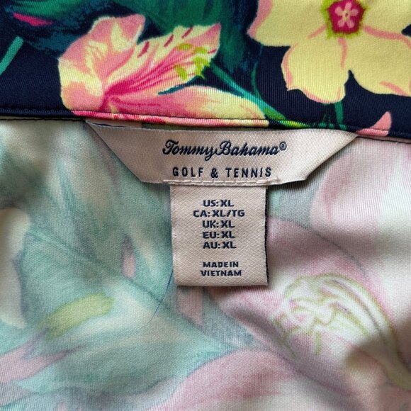 Tommy Bahama Women's Size XL Full Zip Jacket Tennis Golf Pickleball Tropical - Picture 5 of 13